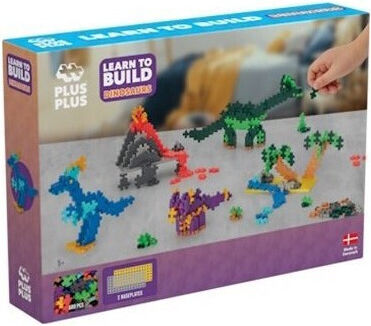 Plus Plus Cuburi De Construit Dinozauri Pentru 5+ Ani 600 Bucăți