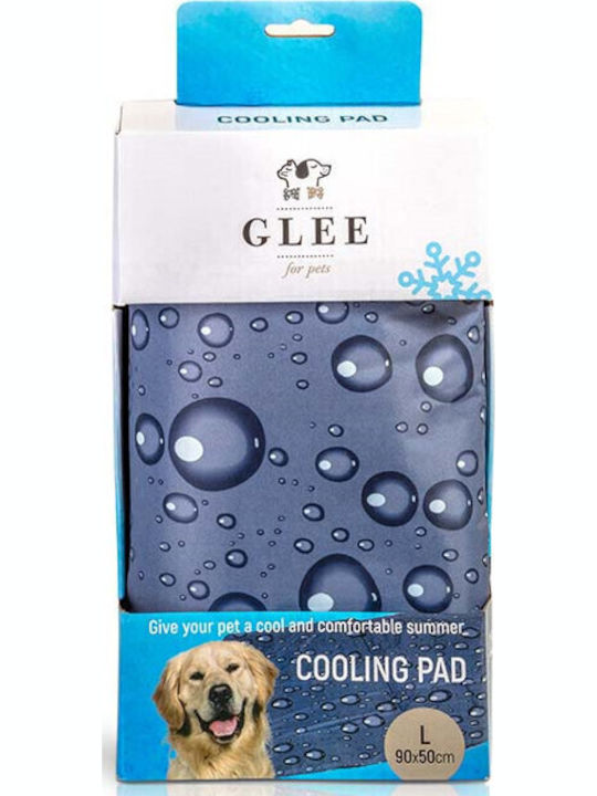 Glee Saltea Pat pentru câini Răcoritor Gri 100x60cm.