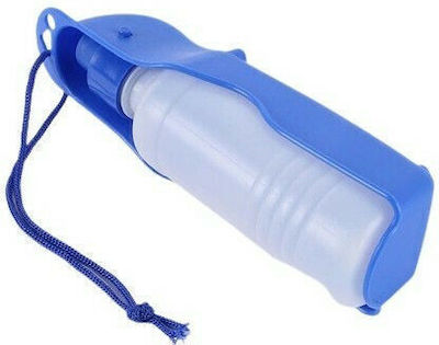 Plastic Bottle Dog Water Blue 500ml