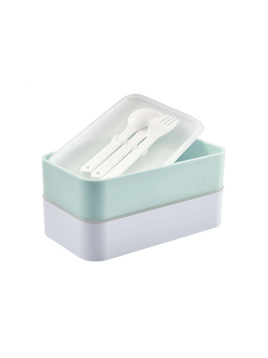 Butlers Кутия за обяд Пластмаса Син 18.5x10.5см 1бр