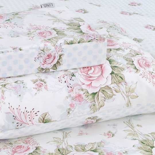Lino Home Aliso Coverlet Single Cotton White 160x240cm