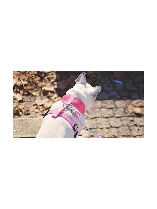 Dashi Dog Harness Vest Coral Pink Medium 3.4mm x 48-62cm DNM00098