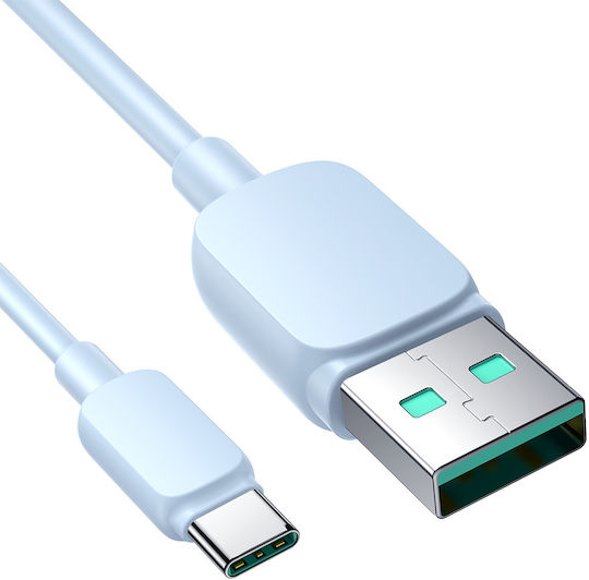Joyroom USB 2.0 Cable USB-C male - USB-A 18W Blue 1.2m (S-AC027A14)