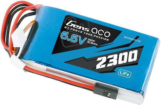 Gens Ace Ace Classic Батерия Li-Fe 7.4V 2300mAh 1C за RC Превозно Средство 2 Бройки