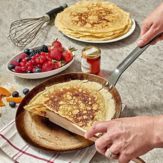 De Buyer Carbone Plus Κρεπιέρα από Ανθρακούχο Χάλυβα 26cm