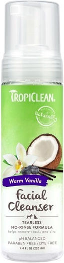 Tropiclean Waterless Facial Cleanser 220ML