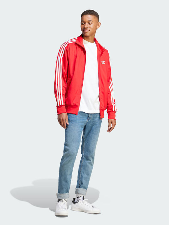Adicolor Classics Herren Fleecejacken & Strickjacken Rot