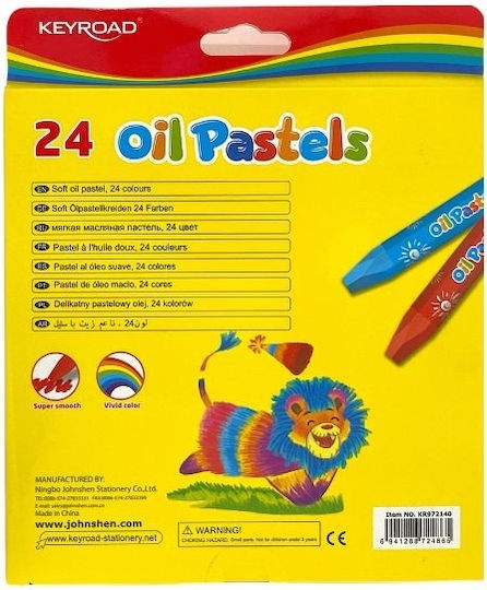 Keyroad Ölpastelle 24Farben KR972140
