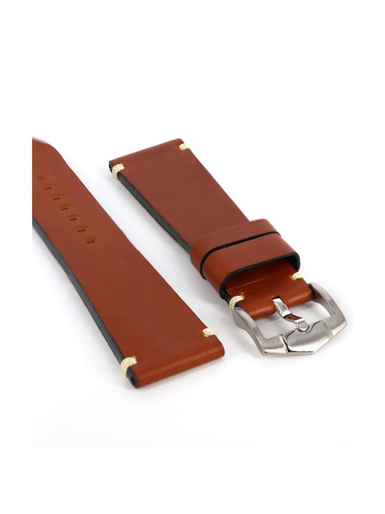 Rochet Harrison Leather Strap Brown 22mm