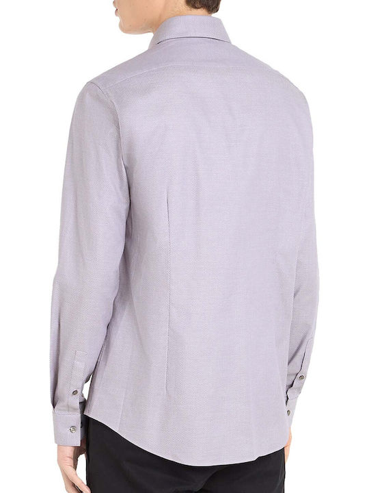 Calvin Klein Men's Shirt Long Sleeve Lilacc