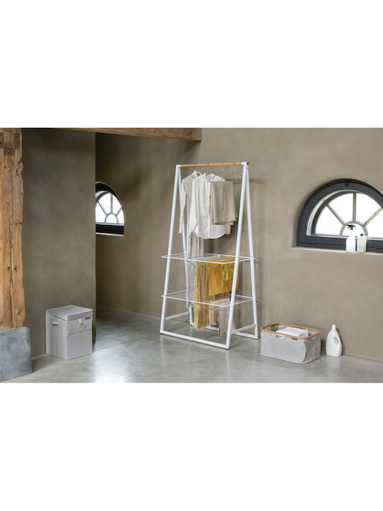 Brabantia Fabric Laundry Basket 35lt with Cap 37x32x44.5cm Gray