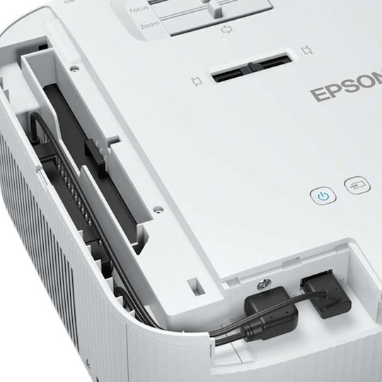 Epson EH-TW6250 V11HA73040 Projector 3LCD 4K Ultra HD Standard Lamp with Wi-Fi and Built-in Speakers White