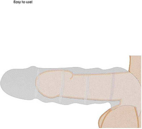 Shots Penis-Verlängerung Braun 20cm