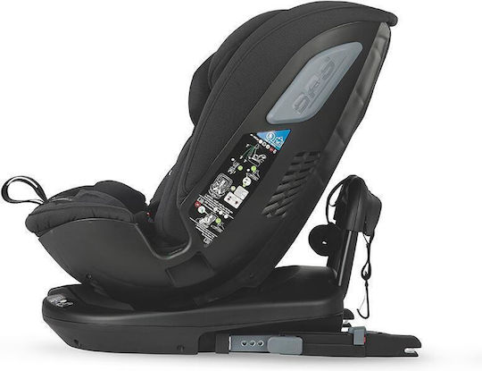 Smart Baby Velsa Καθισματάκι Αυτοκινήτου i-Size με Isofix Jet Black 0-36 kg