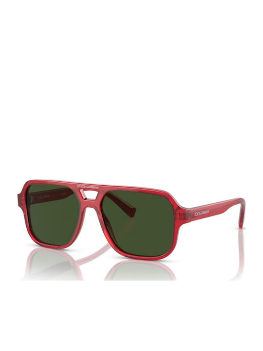 Dolce & Gabbana Mască Ochelari De Soare Pentru Copii Roșii
