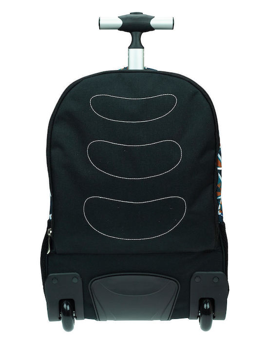 Back Me Up Jaguar School Bag Trolley Elementary, Elementary White with Water Bottle Holder 30Liters
