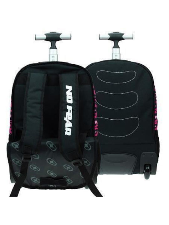 No Fear School Bag Trolley Elementary, Elementary Multicolour with Water Bottle Holder 30Liters