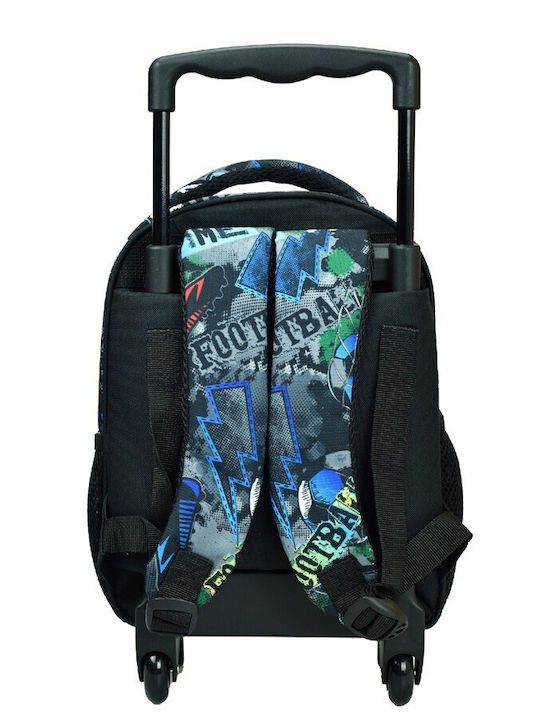 Back Me Up School Bag Trolley Kindergarten with Water Bottle Holder Multicolour 12L 24 x 12 x 30cm