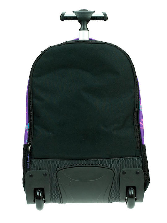 Back Me Up Bubble School Bag Trolley Elementary, Elementary Multicolour with Water Bottle Holder 30Liters