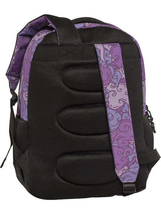 Graffiti School Bag Backpack Elementary, Elementary in Purple color