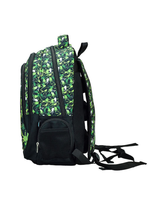 Back Me Up School Bag Backpack Elementary, Elementary in Green color