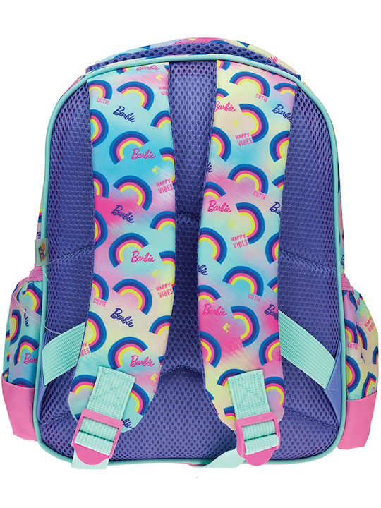 Gim Barbie Cutie Reveal Schulranzen Rucksack Kindergarten Rosa mit Flaschenhalter 12Liter