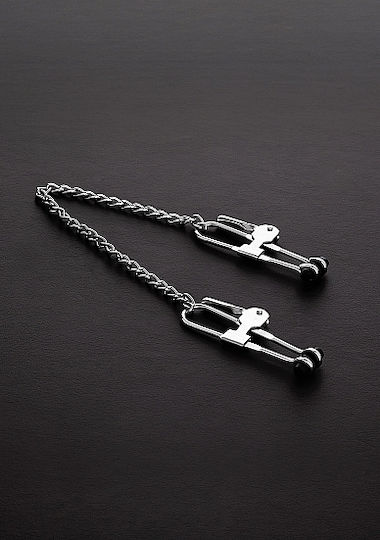 Triune Pressure Tit Lock Nipple Clamp Nipple Clamps in Silver Color