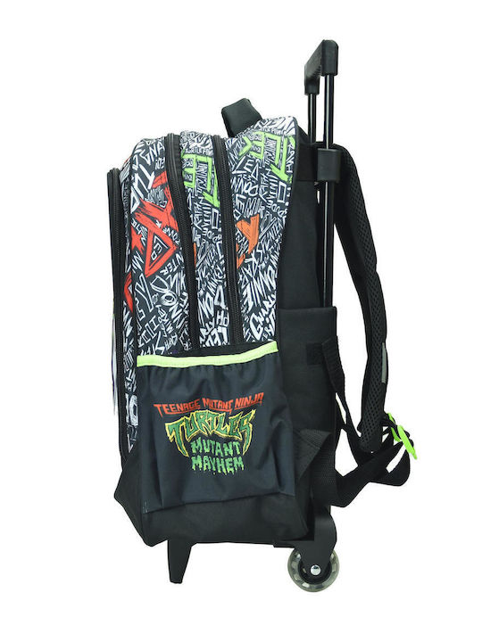 Gim TMNT Ninja Turtles School Bag Trolley Elementary, Elementary Multicolored