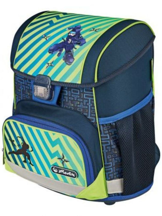 Herlitz Funky Ninja Ghiozdan pentru școală primară Culoare Full Face Multicolor 17 litri