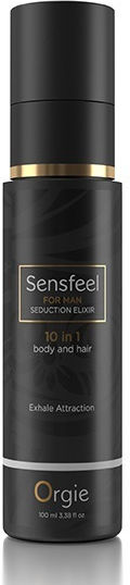 Orgie Sensfeel Seduction Elixir 10 in 1 Body & Hair Άρωμα Κρέμα με Φερομόνες για Άνδρες 100ml