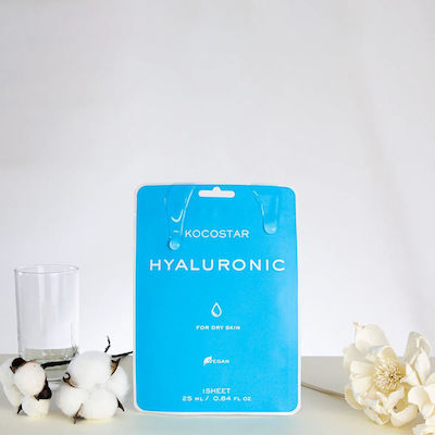 Kocostar Hyaluronic Μάσκα Προσώπου για Θρέψη 25ml