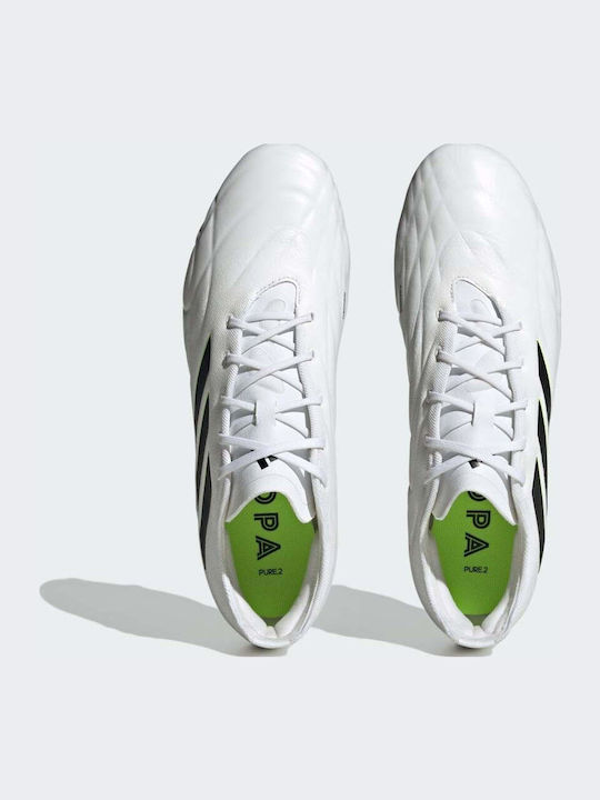 adidas Copa Pure.2 Футболни Обувки с Бутони Cloud White / Core Black / Lucid Lemon