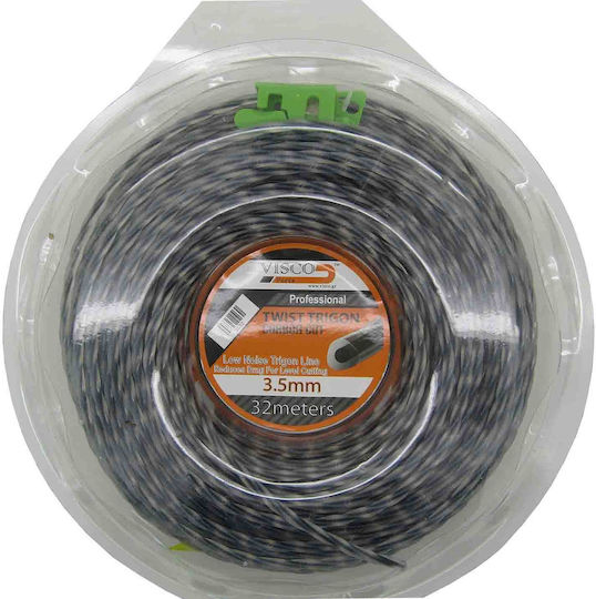 Visco Parts 3532 Μεσινέζα Τρίγωνη Στριφτή Μήκους 32m και Πάχους 3.5mm