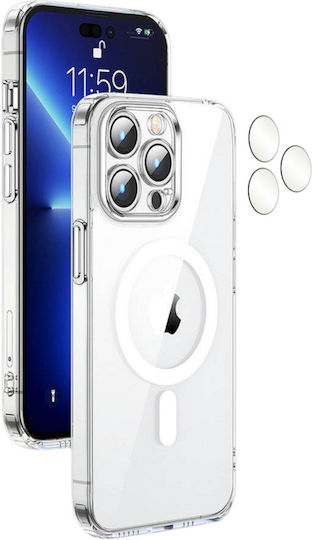 ObaStyle Back Cover Σιλικόνης Διάφανο (iPhone 12 / 12 Pro)