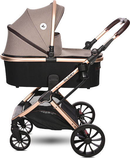 Lorelli Glory Ρυθμιζόμενο Καρότσι 2 σε 1 Pearl Beige