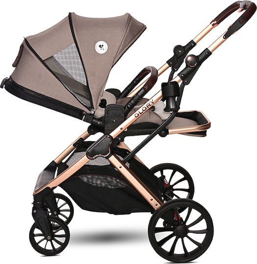 Lorelli Glory Ρυθμιζόμενο Καρότσι 2 σε 1 Pearl Beige