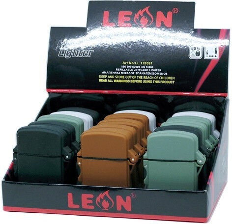 Leonflame Jet Flame Winddichter Feuerzeuge Flamme Tastsaturen Jet (Verschiedene Farben)