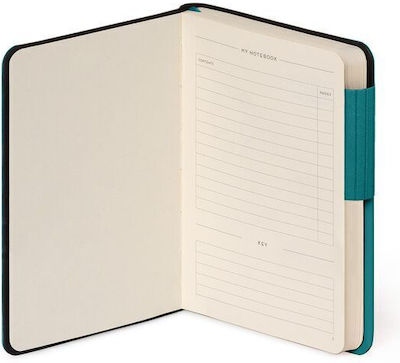 Legami Milano small Notebook A6 Green