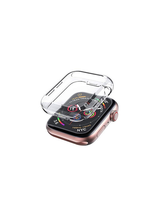 ObaStyle Plastic Case with Glass in Transparent color for Apple Watch 38mm