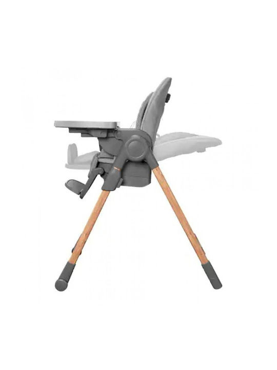 Maxi-Cosi Minla Foldable Baby Highchair 6 in 1 with Adjustable Height Essential Gray