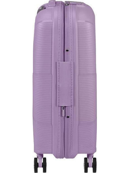 American Tourister Starvibe Βαλίτσα Ταξιδίου Καμπίνας Σκληρή Λεβάντα με 4 Ρόδες Ύψους 55εκ.