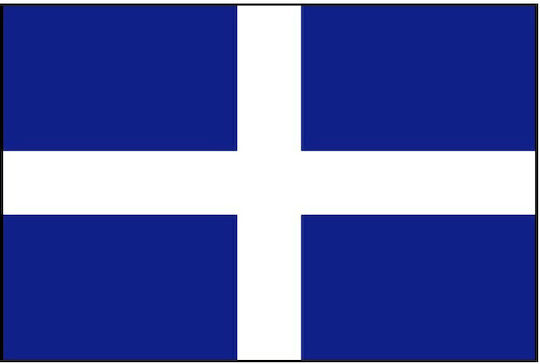 Flag of Greece Land Polyester for Kontari 150x90cm