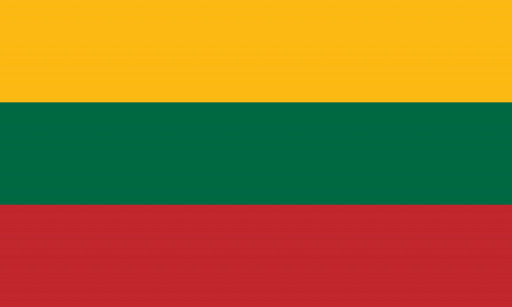 Flagge von Litauen Polyester 135x90cm