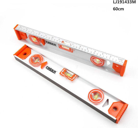 Finder 191433 Nivel de spirit Din aluminiu 60buc cu 3 Ochiuri
