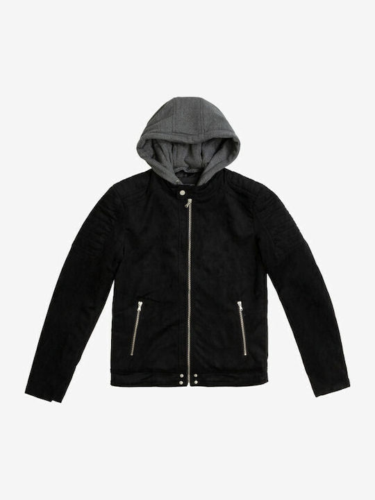 Winter Jacket Bomber Black
