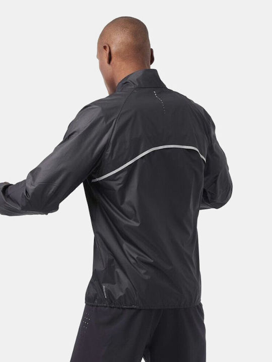 Odlo Men's Sport Jacket Waterproof and Windproof Black