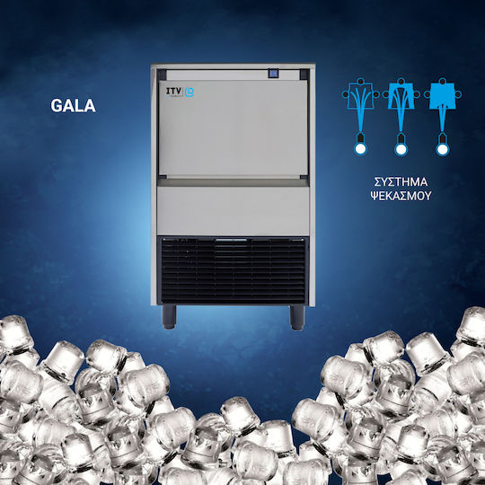 ITV Ice Makers Παγομηχανή mit Tagesproduktion von 47kg Gala NG 45Α