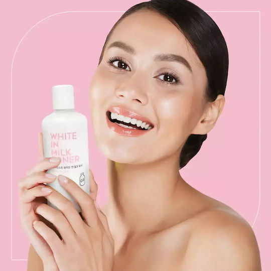G9 Skin White In Milk Facial Toning Liquid with Rice, Ceramides & Niacinamide 300ml