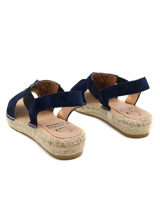 Kanna Damen Flache Sandalen in Farbe