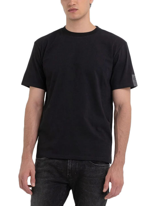 Replay Men's Short Sleeve T-shirt Black